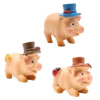 Набор миниатюр 'Свинки в шляпе'