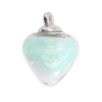66872-2 Подвеска сердце, голубое Astra&Craft