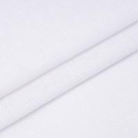 7845(8025) Ткань для вышивания равномерка, цвет белый, 30ct, 50% п/э, 50% хлопок, 1,47м*5м