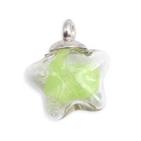 66871-6 Подвеска звезда, зеленая Astra&Craft