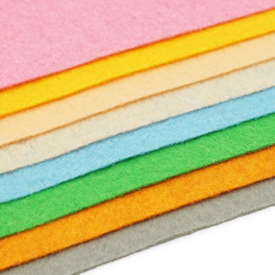 Фетр листовой мягкий ассорти, 1.0мм, 20х30см, 8шт/упак, Astra&Craft