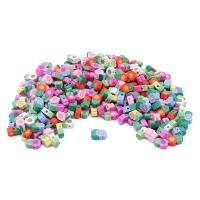 ZZ1431 Бусины из полимерной глины 'Цветочки', 300шт/упак, Astra&Craft