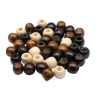 WDB0170 Бусины деревянные, цветной микс, круглые, 10*12мм, 26гр, 40шт/упак, Astra&Craft