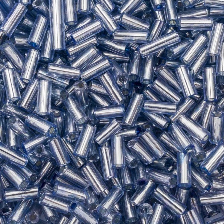 Стеклярус Astra&Craft 5мм, 15г (36 серо-лавандовый)