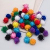Помпоны с блестками, 25мм, 10 цветов, 50шт, Astra&Craft