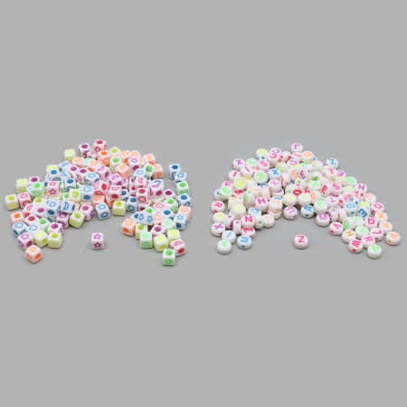 CN2038-6585 Бусины 'Ассорти 1', пластик, 2*20гр Astra&Craft