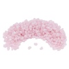 2344 Бусины пластиковые, акрил, прозрач. в цвете, галтовка, 2*6мм, 50гр Astra&Craft (ad075 розовый кварц)