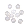 4AR341 Бусины Белый агат 10мм, 10шт/упак, Astra&Craft