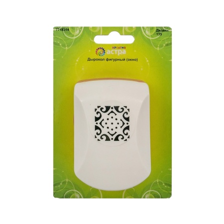 CIW-32q Дырокол фигурный (окно) 3,2 см, Astra&Craft (135 мозаика)