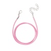 4AR343 Шнур вощеный с замком, 2мм, 45см. Astra&Craft (9 розовый)