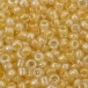 Бисер, (стекло), 11/0, упак./20 гр., Astra&Craft (2202 желтый/прозр.с.цвет.центром(глянцевый))