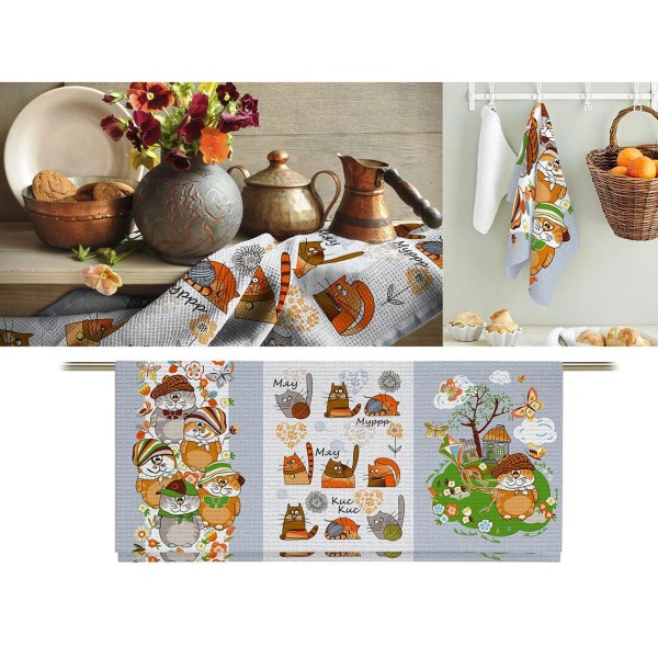 Ткань для шитья вафельное полотно, 150х63 см, Astra&Craft