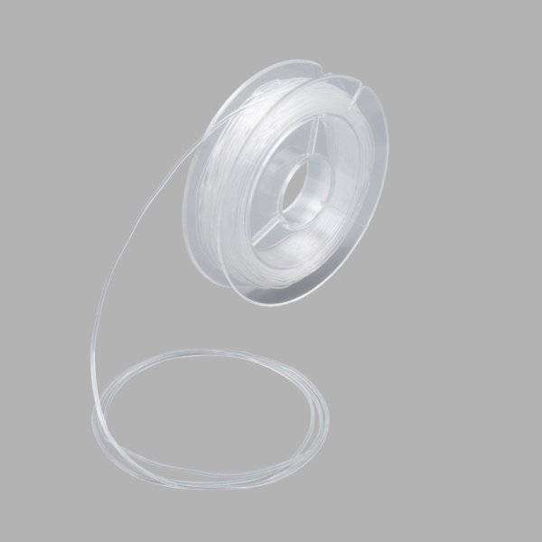 Нить силиконовая 0,8мм, 10м, Astra&Craft (прозрачный)