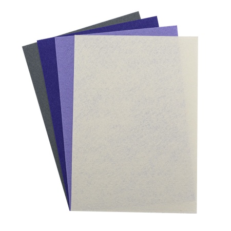 Фетр листовой жесткий ассорти, 1.0мм, 20х30см, 4шт/упак Astra&Craft (7 серый/белый/фиолетовый/сиреневый)
