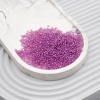 Бисер, (стекло), 11/0, упак./20 гр., Astra&Craft (906-О сиреневый/прозрачный)