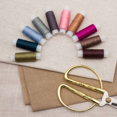 Набор швейных ниток 50/2, 200м, ассорти №48, 10шт/упак, Astra&Craft