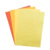 Фетр листовой мягкий ассорти, 1.0мм, 20х30см, 4шт/упак, Astra&Craft (10 оранжевый,темно-желтый,желтый,лимонный)