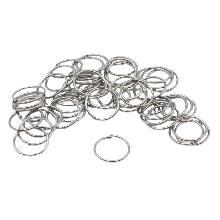4AR250/251/252 Кольцо соединительное 0,9*12мм, 50шт/упак, Astra&Craft (никель)