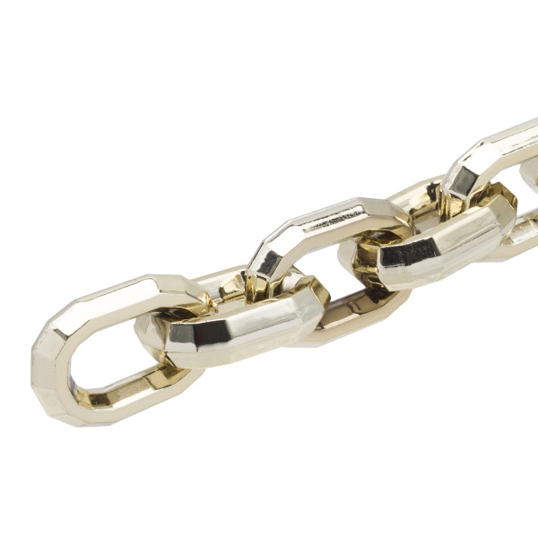 6815 Цепь, 10см, размер звена 23х15мм (золото)