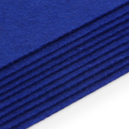 Фетр листовой мягкий, 1.0мм, 20х30см, 10 шт/упак Astra&Craft (AF885 джинсовый)