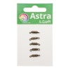 Замок винтовой для бус, 8*3мм, уп. 5шт Astra&Craft (MH.11191-4 бронза)