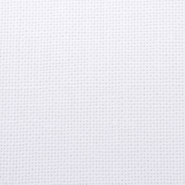 7845(8025) Ткань для вышивания равномерка, цвет белый, 30ct, 50% п/э, 50% хлопок, 1,47м*5м