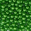 Бусины пластиковые, 'жемчуг', цветные, круглые, 6мм, 25гр, Astra&Craft (038 NL зеленый)