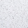 (7708333) Бусины круглые, пластик, 5мм, 500гр (001 NL белый)