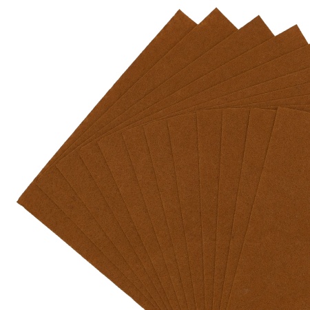 Фетр листовой жесткий, 1.0мм, 20х30см, 12шт/упак Astra&Craft (AF853 кофе с молоком)