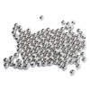 MH.КР Бусины пластиковые, под металл, 6мм 15гр (130+/-10шт), Astra&Craft (MH.КР.06 серебро)