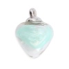66872-2 Подвеска сердце, голубое Astra&Craft