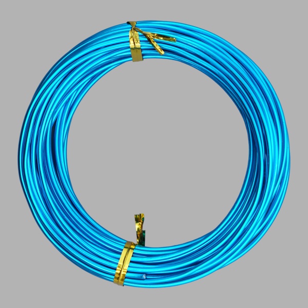 Проволока для рукоделия, 2 мм*10 м, Astra&Craft (16 голубой)