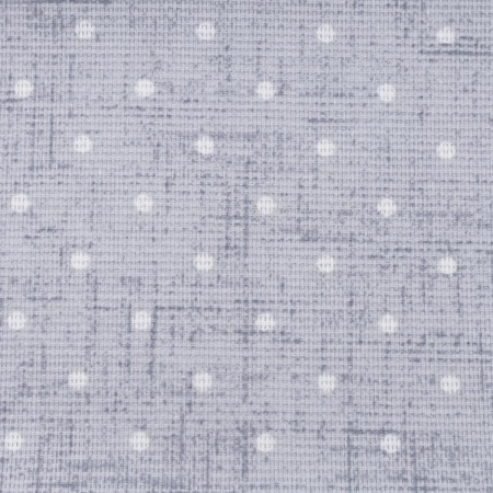 Рогожка набивная рис 30153 вид 2 'Горошек на льне', 50*50см, Astra&Craft