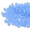 2006 Бусины пластиковые, полупроз., цветные, круглые, 6мм, 20гр, 170(+/-10)шт/упак,Astra&Craft (002 голубой)