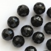 Z-490 Бусины стеклянные, 10 мм, упак./16 шт., Astra&Craft (801 черный)