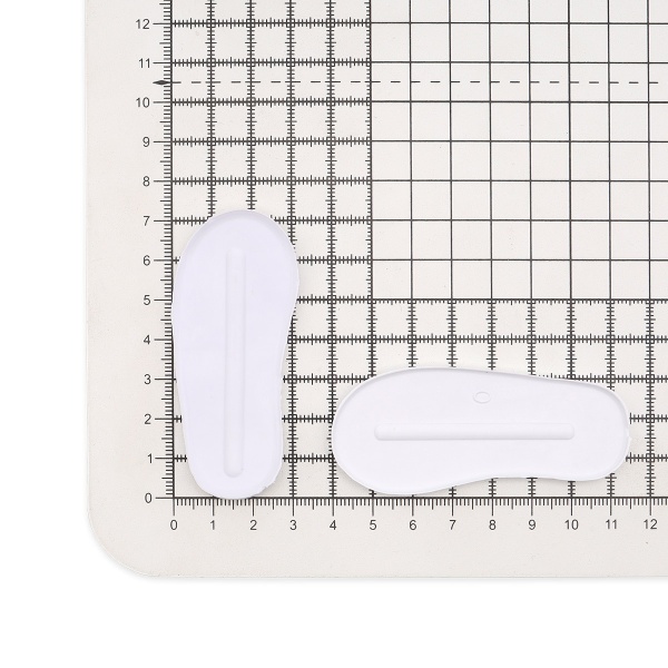 MU1004-1 Подошва для кукол, 5 пар/упак, Astra&Craft (белый)