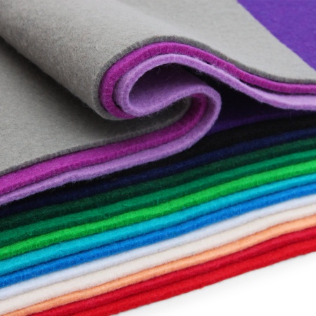 Фетр листовой мягкий ассорти, 3.0мм, 20х30см, 16шт/упак Astra&Craft (3)