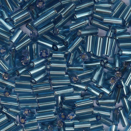 Стеклярус, (стекло), 5 мм, упак./20 гр., Astra&Craft (33 светло-бирюзовый)