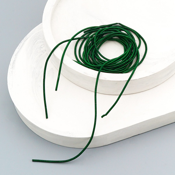 КМ006НН1 Канитель гладкая матовая Зеленый 1 мм 5 грамм +/- 0,1 гр.