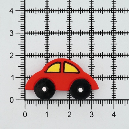LR15-1100 Декор для рукоделия 'Машинка', 6 шт/упак