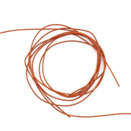 КЯ013НН1 Канитель металлизированная Ярко-рыжий 1 мм 5 гр. +/- 0,1 гр.