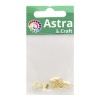4AR2029 Концевик-зажим для шнура, 2 мм, 10шт/упак, Astra&Craft (золото)