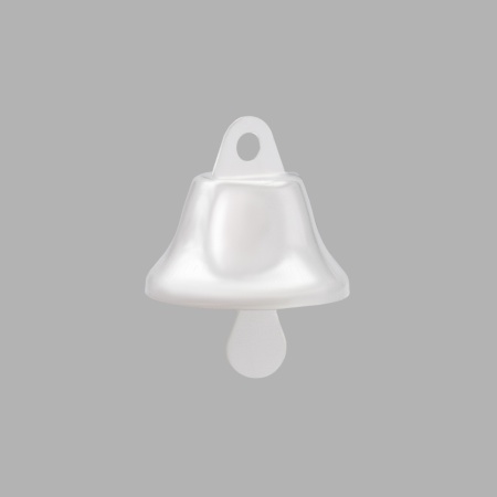 Колокольчики 14 мм, 10 шт., Astra&Craft (серебро)