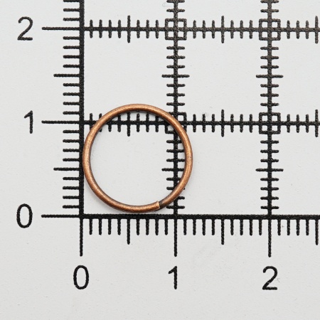 4AR250/251/252 Кольцо соединительное 0,9*12мм, 50шт/упак, Astra&Craft (медь)