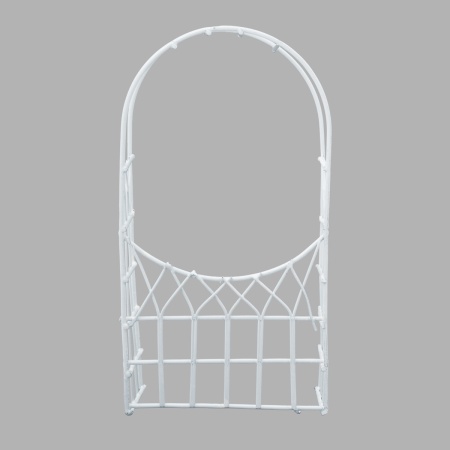 KB8901-IV Металлическая арка, белая 7,8*3,8*14,8см Astra&Craft