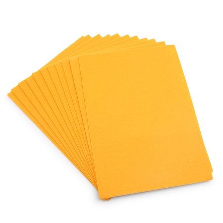 Фетр листовой жесткий, 1.0мм, 20х30см, 12шт/упак Astra&Craft (AF816 светло-горчичный)