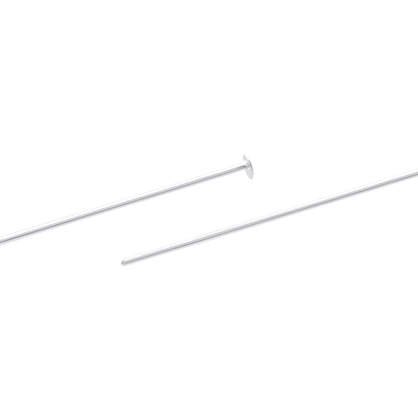 Штифты с плоской головкой 45мм, 50 (+/-5)шт/упак, Astra&Craft (серебро)