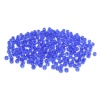 2004 Бусины пластиковые, полупроз., цветные, круглые, 4мм, 20гр, 600(+/-20)шт/упак, Astra&Craft (043 светло-синий)