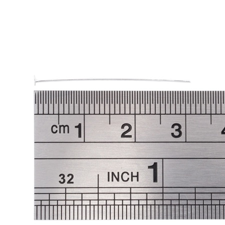 OTH1519 Штифты с плоской головкой, 0,7*30мм, 50 (+/-5)шт/упак, Astra&Craft (серебро)