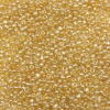 Бисер, (стекло), 11/0, упак./20 гр., Astra&Craft (102-О тем. золотой/прозрачный, глянцевый)
